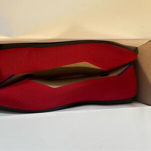 Rothy's Bright Red Flats